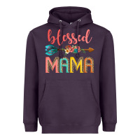 Plum blessed mama Heavyweight Hoodie - JahusDesignShop