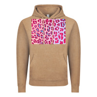 Vintage Coffee leopard background pink shimmer 3200x2400 Vintage Hoodie - AdoDesignShop