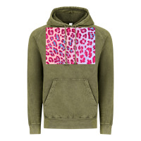 Vintage Olive leopard background pink shimmer 3200x2400 Vintage Hoodie - AdoDesignShop