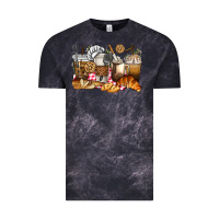 Cloud Black bakery coffee cups Vintage Tee - texasbilliewilder