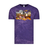 Cloud Purple bakery coffee cups Vintage Tee - texasbilliewilder