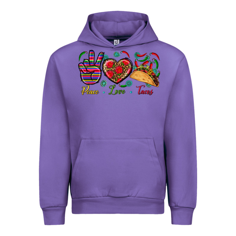 Peace Love Tacos Urban Hoodie by BundleAndBundleShop | Teevron