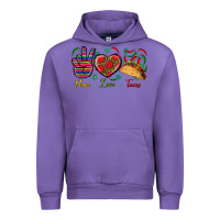 Tulip Peace Love Tacos Urban Hoodie - BundleAndBundleShop