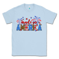Dusty Blue Made in America Classic Tee - Neo Western