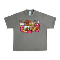 Tornado dachshund coffee cups Urban Heavy Tee - Zillion Design Studio