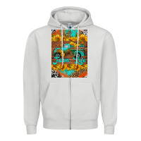 Dove Grey farm life and truck air freshener Zipper Hoodie - HRA Design Shop
