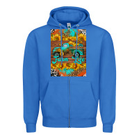 True Royal farm life and truck air freshener Zipper Hoodie - HRA Design Shop