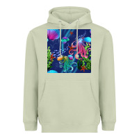 Matcha undersea Heavyweight Hoodie - BundleAndBundleShop