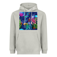 Moon Dust undersea Heavyweight Hoodie - BundleAndBundleShop
