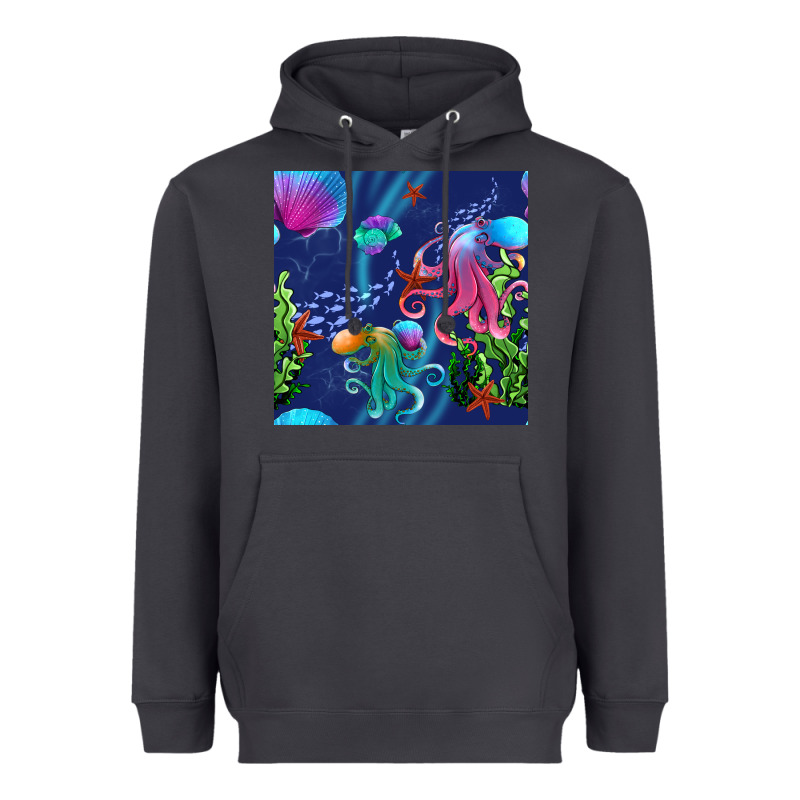 Undersea Heavyweight Hoodie by BundleAndBundleShop | Teevron