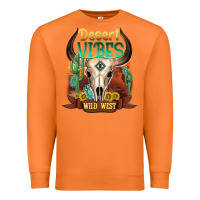 Carrot desert vibes wild west Premium Sweatshirt - NancyCooperArtShop