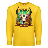 Lemon desert vibes wild west Premium Sweatshirt - NancyCooperArtShop