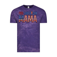 Cloud Purple all american mama zillion Vintage Tee - Zillion Design Studio