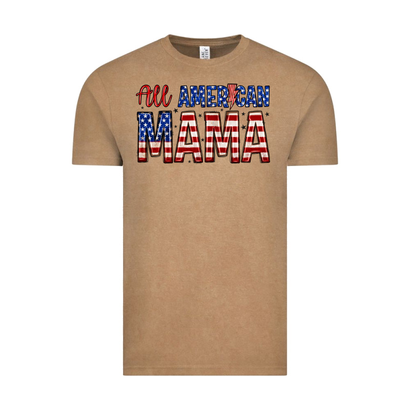 All American Mama Zillion Vintage Tee by Zillion Design Studio | Teevron
