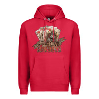 Cardinal long live cowboys cards Premium Hoodie - NancyCooperArtShop