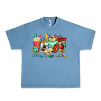Pebble Blue 100 days of coffee and chaos coffee cups Urban Heavy Tee - Zillion Design Studio