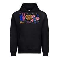 Foreset Green Peace Love Cheer Urban Hoodie - BundleAndBundleShop