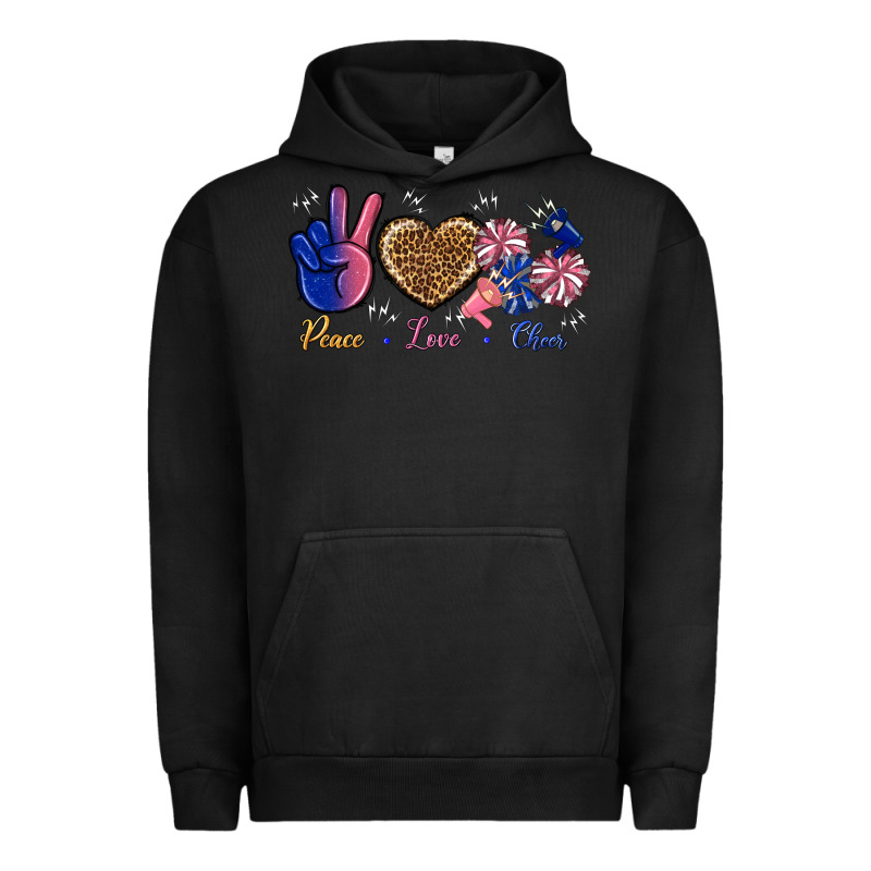 Peace Love Cheer Urban Hoodie by BundleAndBundleShop | Teevron