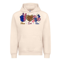 Sandshell Peace Love Cheer Urban Hoodie - BundleAndBundleShop