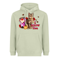 Matcha i meow you Heavyweight Hoodie - AdoDesignShop