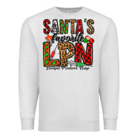 Oatmeal Heather santa's favorite lpn Premium Sweatshirt - Jasminsmagicworld