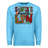 Ocean Blue santa's favorite lpn Premium Sweatshirt - Jasminsmagicworld
