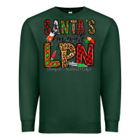 Sports Green santa's favorite lpn Premium Sweatshirt - Jasminsmagicworld