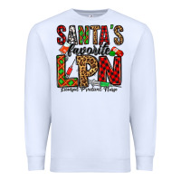 White santa's favorite lpn Premium Sweatshirt - Jasminsmagicworld