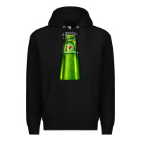 Black green beer Premium Hoodie - AdoDesignShop