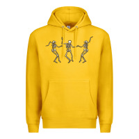 Lemon dancing skeletons Premium Hoodie - MaliasSmallBusiness