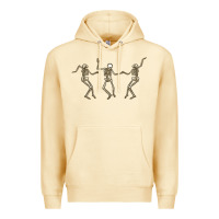 Pina Colada dancing skeletons Premium Hoodie - MaliasSmallBusiness