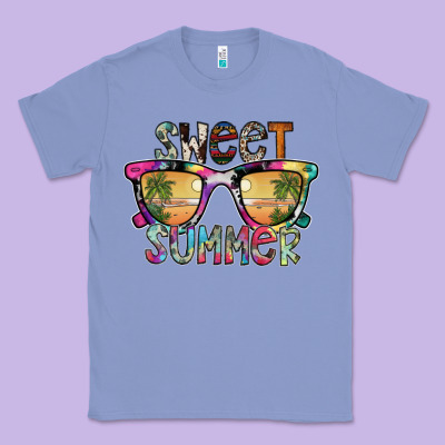 Sweet Summer Classic Tee Designed By Sublimationcraftshop