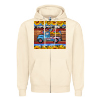 Sandshell american truck tumbler Zipper Hoodie - HRA Design Shop