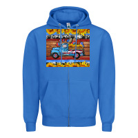 True Royal american truck tumbler Zipper Hoodie - HRA Design Shop