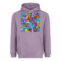 Butterfly Cocktail Heavyweight Hoodie | Teevron