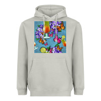 Moon Dust butterfly cocktail Heavyweight Hoodie - BundleAndBundleShop