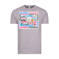 Vintage Zinc volleyball Vintage Tee - Zillion Design Studio