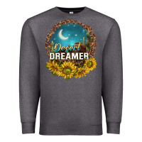 Charcoal Heather desert dreamer Premium Sweatshirt - NancyCooperArtShop