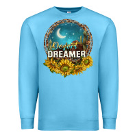 Ocean Blue desert dreamer Premium Sweatshirt - NancyCooperArtShop