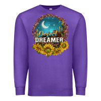Purple desert dreamer Premium Sweatshirt - NancyCooperArtShop