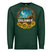 Sports Green desert dreamer Premium Sweatshirt - NancyCooperArtShop