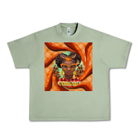 Oil Green fall african girl Urban Heavy Tee - BarkalooDesign