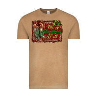 Vintage Camel Merry Christmas Y'all Boots Vintage Tee - RanaPortraitStore