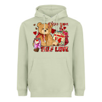 Matcha give you self love Heavyweight Hoodie - AdoDesignShop