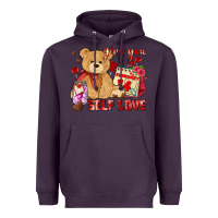 Plum give you self love Heavyweight Hoodie - AdoDesignShop