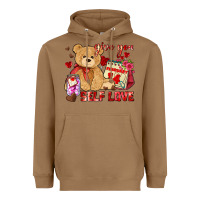 Toasted Coconut give you self love Heavyweight Hoodie - AdoDesignShop