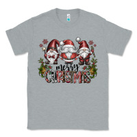Heather Grey merry christmas Classic Tee - CowhideDigitalArt