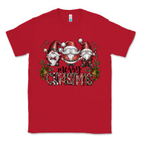 Red merry christmas Classic Tee - CowhideDigitalArt