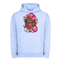 Pigment Grape Ice Cowboy Rabbit Easter Urban Hoodie - BundleAndBundleShop