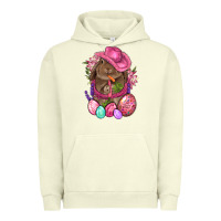 Pigment Pistachio Cowboy Rabbit Easter Urban Hoodie - BundleAndBundleShop